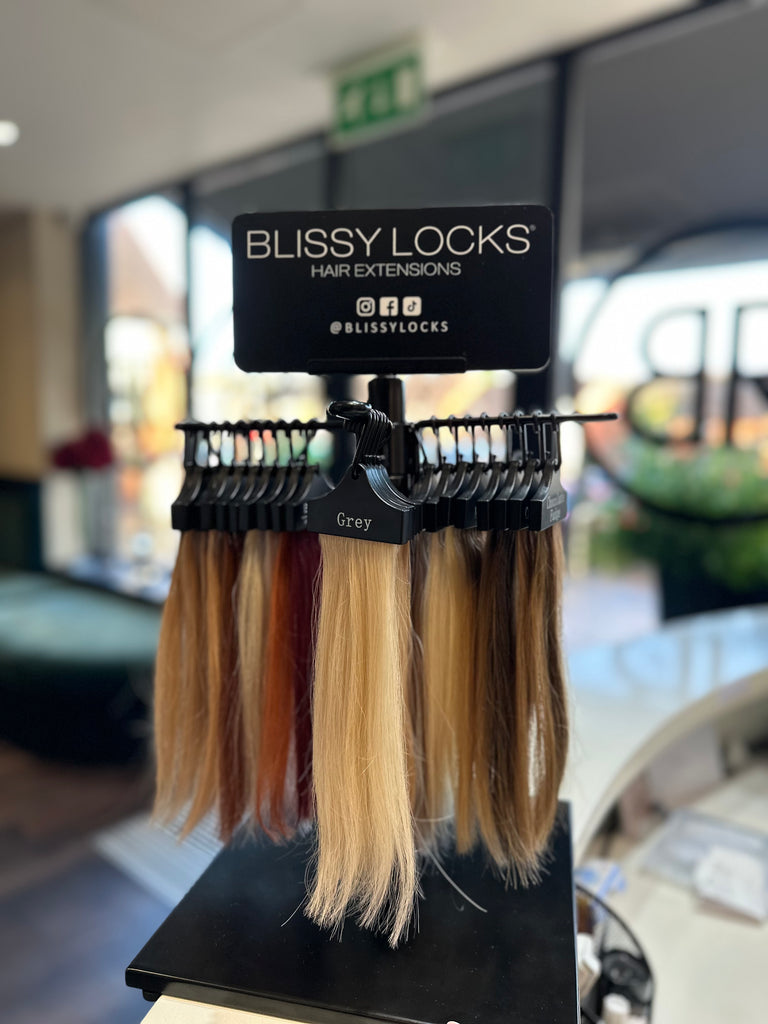 Rotating Hair Extension Display Stand Black | BBi